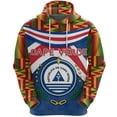 thumbnail image 4 of Sudadera con capucha con el mapa de la bandera de Cabo Verde, sudadera con capucha con emblema nacional de CV para hombre, ropa informal con capucha para hombre, ropa deportiva para niños, 4 of 4