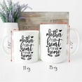 thumbnail image 4 of From Family Funny Coffee Mug The Heart Of The Home, Mom Mug, Mother's Day Gift Idea, Gift From Daughter, Gift From Son, Gift From Husband, Ceramic Novelty Coffee Mugs 11oz, 15oz Mug, Tea, 4 of 4