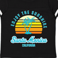 thumbnail image 4 of Inktastic Summer Enjoy the Sunshine Santa Monica California in Blue Boys or Girls Toddler T-Shirt, 4 of 5