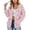 Pink, variant on 2026 New Leopard Print Hoodie Women Oversized Trendy Hooded Pullover Sweatshirt Drop Shoulder Fall Graphic Hoodies(Khaki,S)