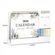 thumbnail image 3 of Small Desk Calendar 2026, Standing Desktop Calendar 12 Months(Jan. 2026 - Dec. 2026), 2 in 1 Flip Calender with Sticky Note & Memo Pages, Thick Paper Floral Calendar for Home School and Office, 3 of 4