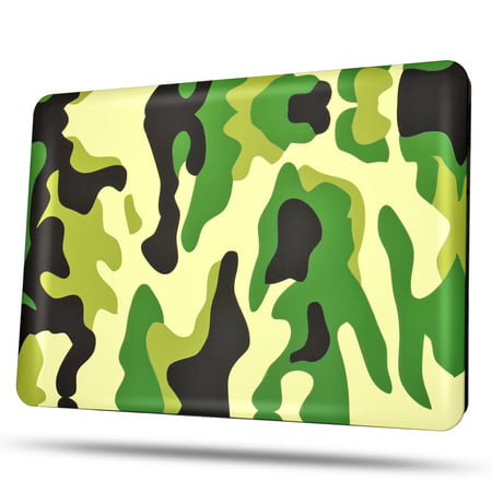 MacBook Pro 15 Retina Case - Soft-Touch Plastic Matte Hard Shell Protective Case Cover Skin for Apple MacBook Pro 15 Inch A1398 with Retina Display Camouflage Army