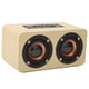 thumbnail image 1 of Altavoz Bluetooth De Madera Sintética, Micrófono Incorporado De Grano De Madera MDF Altavoz Bluetooth Retro 90Hz-20KHz Estéreo Para Teléfono Para Tableta, 1 of 8