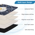 thumbnail image 3 of FORMRS 13-13.3 inch Laptop Sleeve Case Soft Carrying Quilted Computer Bag Cover, White Planet, 3 of 7
