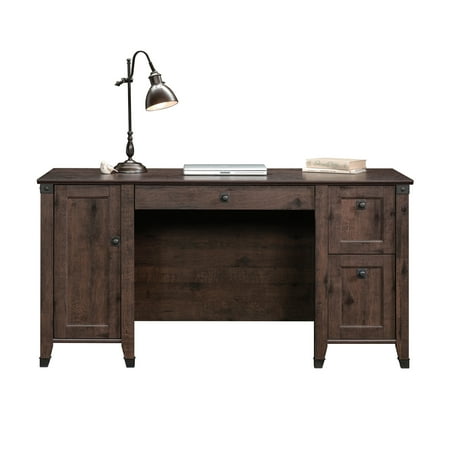 Sauder - Carson Forge Collection Computer Desk - Coffee Oak