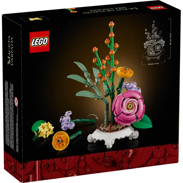 LEGO, Botanicals Mixed Flowerpot, Multicolor, Indoor Plant