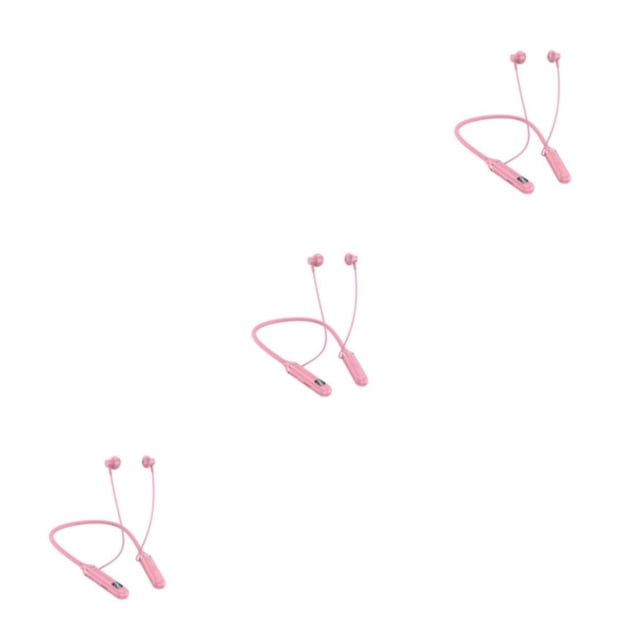 Methold Auricular colgante para el cuello compatible con Bluetooth 5,2 resistente al agua LED pantalla de alimentación tarjeta de memoria Type1 NO1