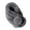 Medium gray, variant on Women Girls Winter Fluffy Plush for Cross Collar Scarf Shawl Wrap Cute Pompom Ball Neckerchief Outdoor Windproof Thicken Neck Warmer Shrug