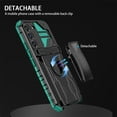 thumbnail image 6 of SaniMore for Sansung Galaxy A54 5G 2023 Case with 360 Degree Rotating Detachable Belt Clip Hidden Bracket Hybird Heavy Duty Protective Drop Resistant Tri-layer Shell for Galaxy A54 5G, Darkgreen, 6 of 12