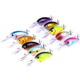 thumbnail image 4 of Leurres Perchoirs en Plastique Yeux 3D Hameçons Leurres de Pêche en PVC; Appâts de Poisson Simulation de Pêche en Mer Profonde Leurres de Pêche au Bar, 4 of 8