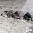 thumbnail image 4 of Ilyapa Oil Rubbed Bronze Kitchen Cabinet Pulls - 3 inch Hole Center Bin Cup Drawer Handles - 10 Pack of Kitchen Cabinet Hardware, 4 of 8