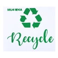thumbnail image 1 of Miangastore Autocollant de Poubelle de Recyclage Logo Panneau Décalque Autocollant Imperméable pour Poubelle, 1 of 8