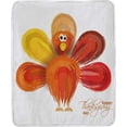 thumbnail image 2 of Velvet Plush Throw Thermal Blanket - 4x5FT - Autumn Holiday Thanksgiving Printed for Couch Bed Sofa Car, 2 of 5