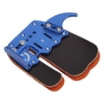 thumbnail image 4 of Archery Finger Tab Right Hand, Moderate Thickness Protecting Fingers Soft Blue Archery Finger Tab  For Shooting Practice M Fits 18-19CM Palm Bottom To Middle Fingertip, 4 of 8