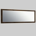 thumbnail image 2 of Eviva Sun 72" Rosewood Full Framed Bathroom Wall Mirror, 2 of 2
