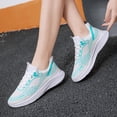 thumbnail image 3 of AUDeals White High Top Sneakers for Women - Wide Width Walking Shoes with Arch Support, Slip On Running Tennis Shoes, 3 of 3