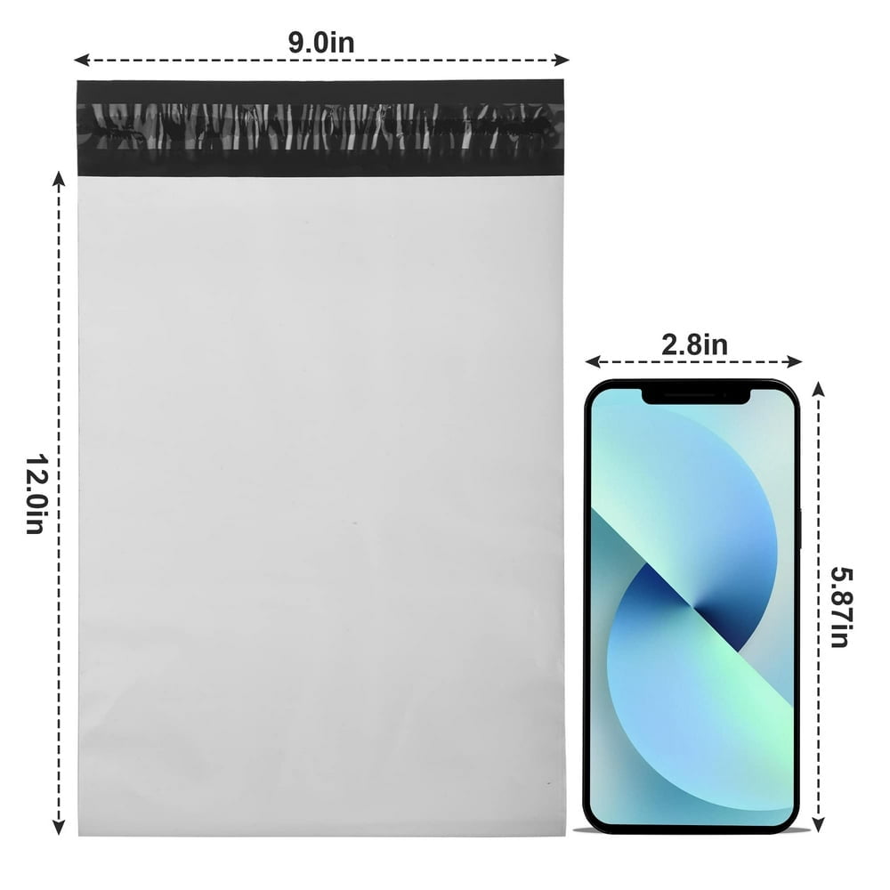 Lot De 100 Sacs Postaux Express En Polyéthylène, Emballage Scellé