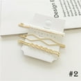 thumbnail image 5 of Fashion Charming Elegant Golden Hair Clip Set Side Fringe Bangs Hair Accessories, 5 of 12