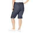 thumbnail image 3 of Woman Within Plus Size Petite Convertible Length Cargo Capri Pant Pants, 3 of 5