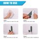 thumbnail image 5 of Guantes de juego para controlador de juegos móvil, material de fibra nano-plata con dedo táctil, guantes de pantalla táctil sin costuras, transpirables y antisudor de alta sensibilidad para juegos de, 5 of 5