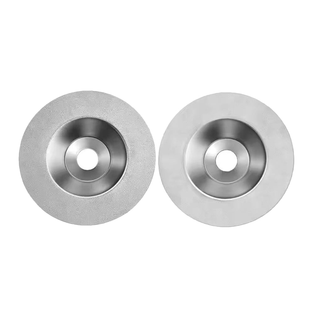 Oakleem 2pcs Diamond Grinding Wheels Knife Sharpener Wheel Knife Grinding Discs 800grit And 1000 Grit Silver 10.00x10.00x1.60cm