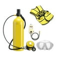 2L Diving Respirator Diving Equipment Aluminum Bottle Gas Cylinder