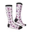thumbnail image 3 of Balery Rose Flowers Printed Novelty Socks Men's Women's Crew Socks Sports Socks Knee High Socks Cotton Socks Quirky and Cool Socks, 3 of 9