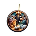 thumbnail image 4 of Decoraciones colgantes de Natividad, suministros para fiestas, colgante de Navidad fácil de colgar, adorno acrílico para ventana de pared de gabinete Sin fondo, 4 of 8