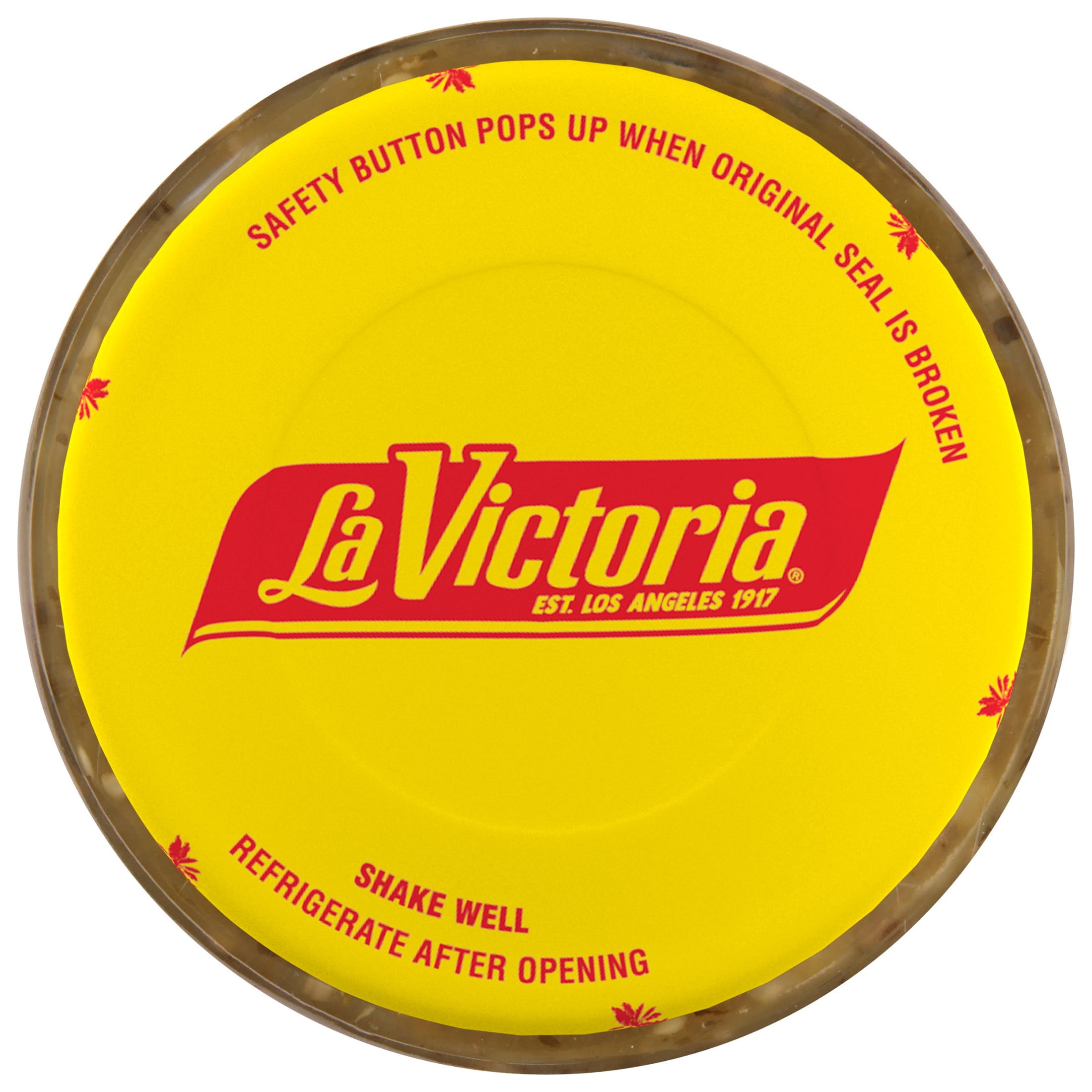 LA VICTORIA Salsa Verde Fire Roasted, Medium, Shelf Stable, 15.5 oz Glass Jar