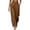 *Brown, variant on VBVC Women's High Waist Pleated Tapered Dress Pants, Button Cuff Cropped Work Trousers For Women, Ladies' Business Wide Leg Pants with Pockets,Beige,S-2XL