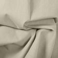 thumbnail image 3 of CHOK Hauts en Coton et Lin pour Femmes Grande Taille Décontracté Couleur Unie Fente Col Rond Manches 3/4 Blouses Habillées, 3 of 5