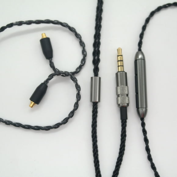 Replacement Cable,Wired In-line With In-line With Mic 3.5mm Wired In-line Se535 Se846 Ue900 Cable 3.5mm Wired Mic Compatible With Eryue Cable Cable Ajcoflt Compatible With Shure