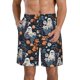 thumbnail image 1 of Fotbe Cute ghost in the flowers Trajes de Baño Estampados para Hombre, Shorts de Verano de Secado Rápido, Ropa de Playa, Bañadores-3X-Large, 1 of 6