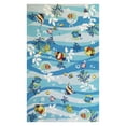 thumbnail image 2 of Sonesta 2011 Blue Tropical Fish size - 27 Inches by 45 Inches, 2 of 7
