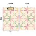 thumbnail image 5 of FORMRS Acrylic Clipboard with Low Profile Clip Standard A4 Letter Size, 12.5" x 9", Light Pink Geometric, 5 of 8