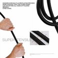 thumbnail image 2 of Manguera de ducha flexible de acero inoxidable 1 pieza 1,5 m Cisea UNOIU negra Ormromra, 2 of 5