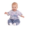 thumbnail image 2 of Stitch Baby Boys Short Sleeve Graphic Tee and Stripe Pants Set, 2-Piece, Sizes 0/3M-24M, 2 of 7