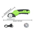 thumbnail image 4 of Uscallm Electric Lithium Cordless Scissors, Electric Rotary Cutter Self-Sharpening Blade, Multi-purpose Cutting Tool For Leather PVC Cardboard, Viral DIY Craft Scissors, 4 of 9