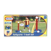 Little Tikes TotSports Kids T-Ball Set with Bat and 2 Balls, Ages 18 Months to 4 Years