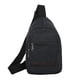 thumbnail image 1 of GOOHOCHY 1 bolsa de lona para hombre, bandolera, bandolera, con bolsillos con cremallera, antirrobo, gran capacidad para hombres (negro), 1 of 8