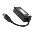 thumbnail image 3 of 2Piezas USB 2.0 56K Adaptador De Módem De Fax De Datos Externos Para / 7/8/10 Negro, 3 of 9
