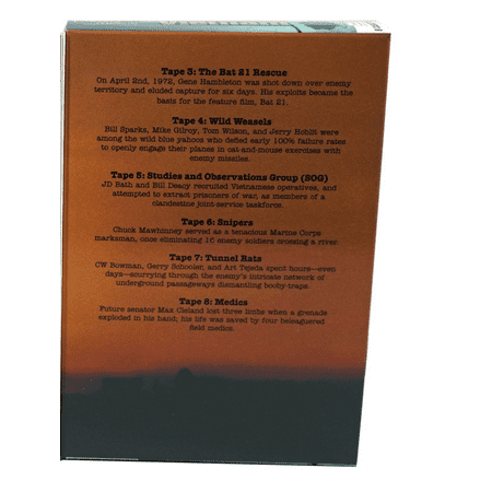 In Their Own Words: VIETNAM WAR - 8 Audio Cassette Tape Collection - Narration by men who were actually there