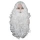thumbnail image 1 of Barba De Papá Noel, Barba Rizada, Barba De Fibra De Alta Temperatura, Accesorios De Juego De Rol Para Fiesta De Navidad Vogacara HA045609-02, 1 of 4