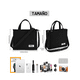 thumbnail image 3 of Bolso Mujer De Pana Casual Belug Negro, 3 of 4