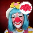 thumbnail image 4 of MasteelfCA 50 Pcs Éponge Clown Nez Balle Rouge pour Mascarade Cosplay Fête, 4 of 7