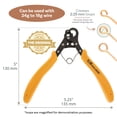 thumbnail image 4 of The Beadsmith Original One Step Looper – Create and Trim Consistent 2.25 mm Loops for Jewelry Making, Use With 24-18g Craft Wire (Patented), 4 of 10
