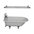 thumbnail image 2 of BarclayTub Kit 67" CI Roll Top, Shwr, 2 of 2
