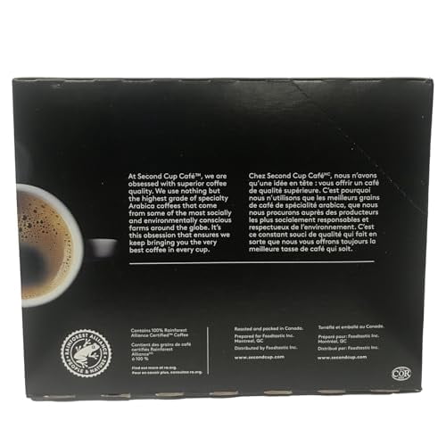 SECOND CUP PARADISO DARK PODS 24 Pods
