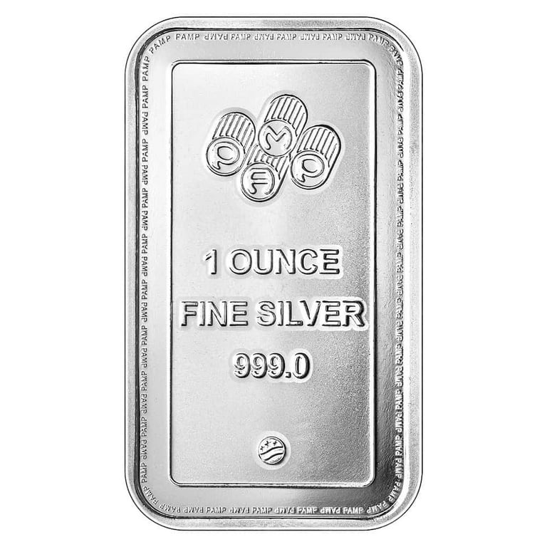 1 oz PAMP Lady of Liberty Silver Bar .999 Fine - Walmart.com
