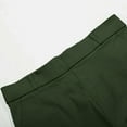 thumbnail image 6 of ANINEO Women Summer Solid Color Comfortable Straight Shorts With Pockets Casual Shorts Soft Daily Female Bottoms, 6 of 8